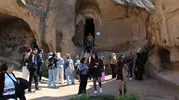 Kapadokya’nın dev katedralinde yaz hareketliliği başladı