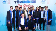 Sultangazi’de lise mezunları için kep atma töreni düzenlendi