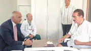 Bakan Ersoy Ankara'da İbrahim Tatlıses'i ziyaret etti
