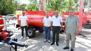 Sarıgöl'ün kırsal mahallelerine yangın önlemi