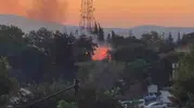 Bursa Kültür Yolu Festivali alanında çıkan yangın korkuttu
