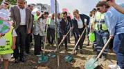 Bursa Osmangazi’de 200 fidan toprakla buluştu