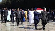 Nijer Cumhurbaşkanı Tchiani Türkiye temaslarına Anıtkabir ziyaretiyle başladı