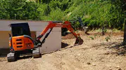Kahta Belediyesi türbe çevresini yeniliyor