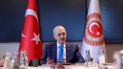 Kurtulmuş İsveç'teki Süryani toplumuyla bir araya geldi