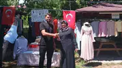 Sandıklı köyünde yılın el emeği görücüye çıktı