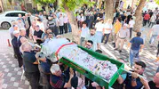 Isparta'daki araçta hayatını kaybeden genç kız son yolculuğuna uğurlandı
