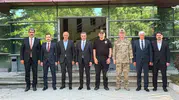 Erzurum protokolü Aşkale Çimento tesislerini inceledi