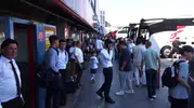 Okulların kapanmasıyla otogarda yaz yoğunluğu başladı