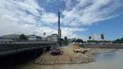 Akçaabat trafiğine neşter vuran köprü projesi başladı