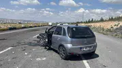 Niğde Kayseri yolunda iki araç çarpıştı