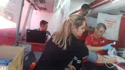 Manisa'da Kızılay kan bağışını gece mesaisine taşıdı