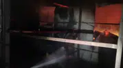 Batman'da at çiftliğinde yangın dehşeti