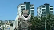 Elazığ trafiğinde beton saçan sürücü tepki topladı