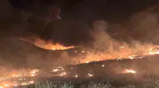 Mersin Mut'ta çöp sahasındaki yangın ormana sıçradı