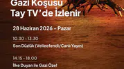 100’üncü Gazi Koşusu bu pazar Veliefendi’de başlıyor