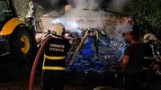 Osmancık’ta metruk binada çıkan yangın paniğe neden oldu?