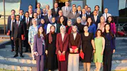 Erzurum Adliyesi’nde veda rüzgarı esti