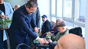 Vali Yılmaz huzurevi sakinlerinin Babalar Günü’nü kutladı