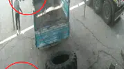Siirt'te lastik patlaması iki işçiyi hastanelik etti
