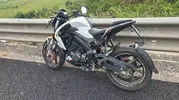 Bursa yolunda motosiklet kazası sürücü ağır yaralandı