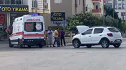 Erdemli’de sabah trafiğinde iki araç çarpıştı