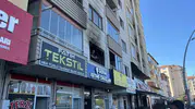Niğde’de sekiz katlı apartmanda korkutan yangın
