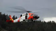 Alaska semalarında kaza yapan helikopterden mucize kurtuluş