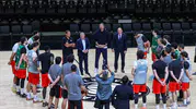 A Milli Basketbol Takımı kritik maçlar öncesi tempoyu artırdı