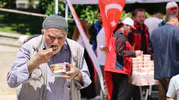 Sivas’ta Muharrem ayı bereketi aşure kazanlarında kaynadı