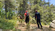 Sosyal medyada görüp gittikleri Kral Havuzu'nda mahsur kaldılar