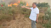 Aksu’da yangın alarmı Belediye önleyici temizlik başlattı