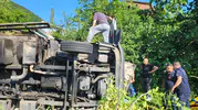 Kastamonu'da kıl payı kurtuluş kamerada