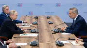 Fidan Kazan’da Putin ile masaya oturdu