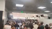 Sarp Sınır Kapısı tatilcilerle dolup taştı