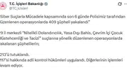 Siber dolandırıcılara yönelik geniş kapsamlı operasyon