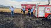 İslahiye’de hasat öncesi büyük talihsizlik