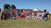 Samsunspor sevgisi Batıpark semalarında kırmızı beyaz uçurtmalarla buluştu
