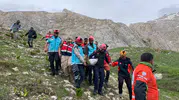 Pülümür dağlarında beş saatlik yaşam mücadelesi