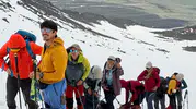 Ağrı Dağı zirvesi dağcılar için sezonu açtı