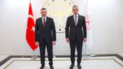 İki bakan 112 Acil sistemi için masaya oturdu