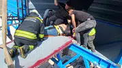 Sivrihisar'daki maden ocağında iş kazası ucuz atlatıldı