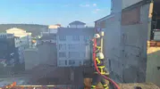 Bilecik merkezde restoran bacasından yükselen dumanlar paniğe yol açtı