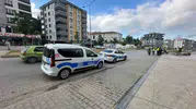 Samsun'da motosiklet kazası sürücüyü hastanelik etti