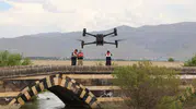 Van Gölü'nde kaçak avcılığa dronlu ve botlu jandarma denetimi