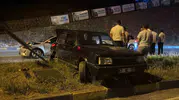 Zonguldak'ta korkutan kaza Kavşakta çarpışan araçlar sürüklendi