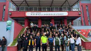Düzce'de lisede sigara karşıtı sıra dışı canlandırma
