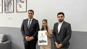 Şemdinlili Asmin bursluluk sınavında Türkiye birincisi oldu