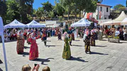 Bodrum’da kursiyerler el emeği ürünleriyle meydanlara indi