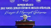 Deprem bölgesindeki kadınlara yeni iş kapısı açılıyor